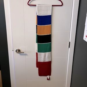 ❤️💛💚💙🤍 HBC Stripes COLLECTOR item 2006 official Canadian Olympics scarf